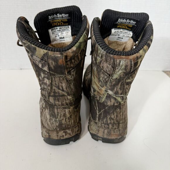 Red Wing Irish Setter 3859 Shadow Trek Camo Waterproof Hunting Boots Size 8.5 D main image 7